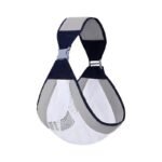 Baby Carrier, Ergonomic Baby Strap one Shoulder Labor-Saving Polyester Baby Half Wrapped Sling (Random Color) thumbnail 5
