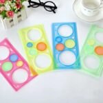 Colorful Plastic Templates Drawing Ruler Painting (pack of 2) thumbnail 4