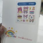 Diamond painting sticker kit ( for kids )random designs thumbnail 1