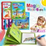 Magic Water Book Painting Drawing Coloring Board Book Magic Water Pen ( Random Book ) thumbnail 3