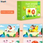 Learning Books | Learning to Write School Workbook for kids Tracing Lines |  ( 128 pages stage 03) thumbnail 3