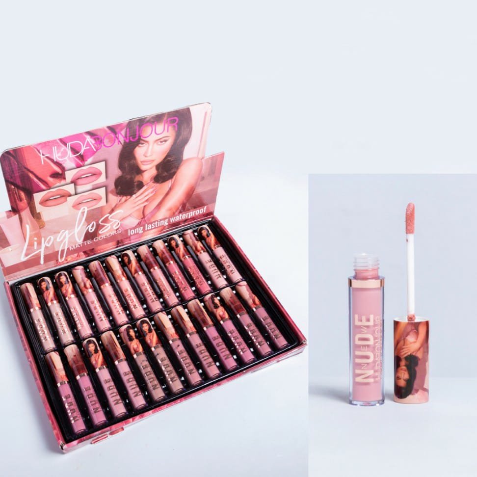 (Pack of 5) Nude Matte Lipgloss - Image 2