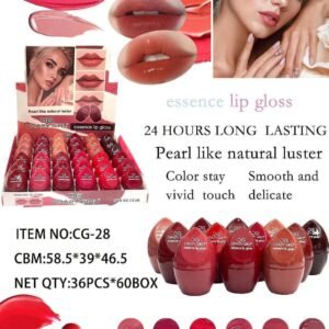 ( Pack of 6) Crazy Girl 24 Hours High Pigment Lipgloss,