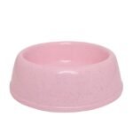 round  Shaped food bowl Pet Plastic food bowl (Random Color)  8 inch thumbnail 4
