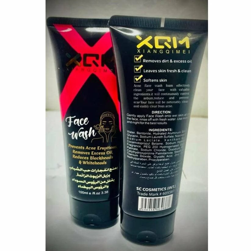 XQM Acne Free Face Eruptions Removes Excess Oil Reduces Blackheads & Whiteheads