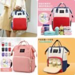 Large Capacity Mummy Bag Multi-function Women Backpack Nursing Bag for Baby Care Unisex Travail Backpack (Random color) thumbnail 5
