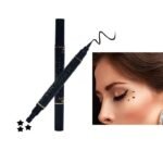 2 in 1 Double-Ended Waterproof Liquid Eyeliner + Seal (Black) thumbnail 2