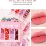 Pack of 4 - Fruit Lip Oil Set, Non-Sticky Long Lasting Moisturizing Lip Oil Lip Care Oil thumbnail 3