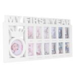 Newborn Baby Photo Frame Baby Pictures Plastic Frame For 12 months Monthly Milestone Photo Frame My First Year Picture Frame for Baby Newborn thumbnail 5
