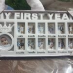 Newborn Baby Photo Frame Baby Pictures Plastic Frame For 12 months Monthly Milestone Photo Frame My First Year Picture Frame for Baby Newborn thumbnail 2