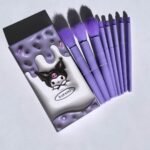 8 Pcs Makeup Brush Set In Velvet Bag Makeup Concealer Brush, Blush Powder Brush thumbnail 3