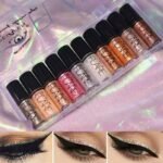 Pack of 6 Mocallure Metallic Shiny Waterproof Glitter Eyeshadow Liquid Eyeliner (Random Color) thumbnail 4