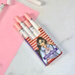 Pack of 4 High Pigment Lipstick, Fatty Base Lipstick Naturally Tint Your Lips To Soft And Comfortable Matte (random color) thumbnail 2