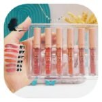 6 Pcs Nude Look High Pigment Matte Lipgloss Soft & Smooth Texture Hydrating Lipsticks (Random Color) thumbnail 1