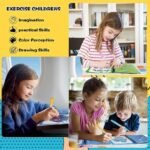 Magic Water Book Painting Drawing Coloring Board Book Magic Water Pen ( Random Book ) thumbnail 4