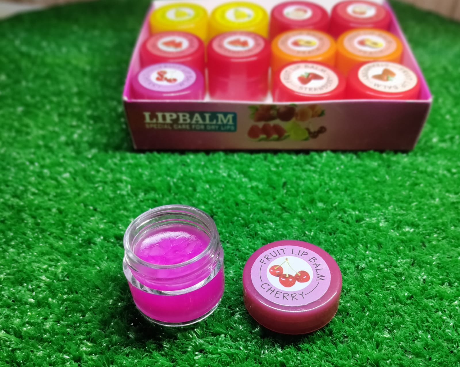 Fruity Delight Lip Balm, Glossy Finish for Soft, Hydrated Lips ( Random Color ) - Image 2