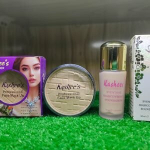2 in 1 Kashee's Foundation Deal, Foundation & Compact Powder, Pack of 2