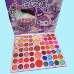Kuromi 61-Color Eyeshadow Palette – High Pigment, Matte & Shimmer Shades for Creative Eye Looks thumbnail 1