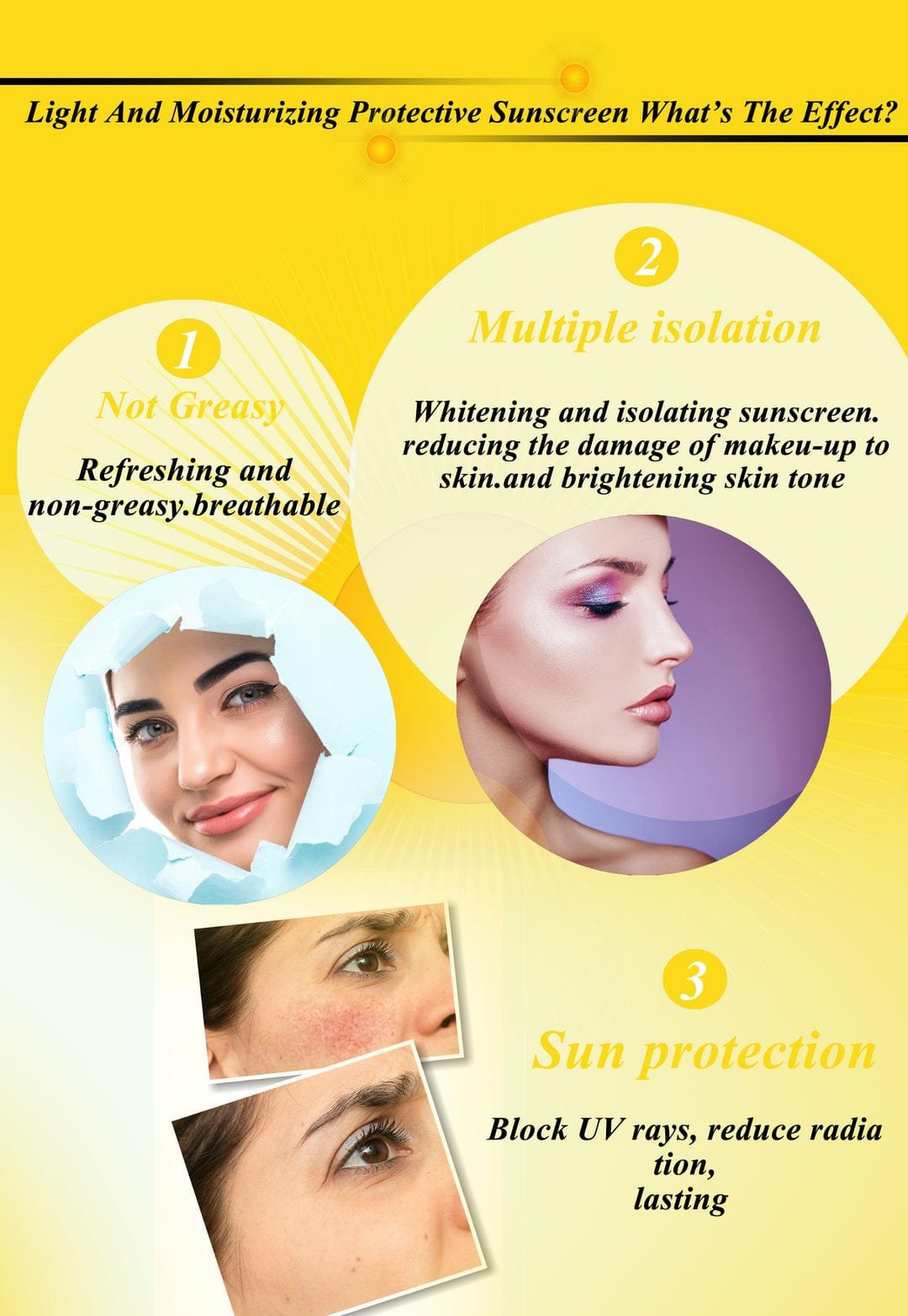 Kashee's Sunscreen SPF 55 | Water & Sweat Resistant, Paraben-Free | Broad Spectrum Sun Protection | 150ml - Image 2