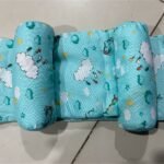 Soft Head Shaping Newborn Pillow for Flat Head Prevention, Breathable & Portable Infant Cushion - Baby Head Shaping Pillow - Adjustable Newborn Baby Head Shaping Pillow ( Random Color & Design ) - Without Box thumbnail 5
