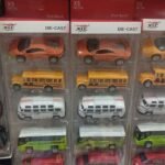 5-Piece Die Cast Metal Car and Bus Set – 1:64 Scale City Vehicle Collection for Kids – Pull Back & Release – Durable Metal & Plastic Construction – Educational Toy for Ages 3+ thumbnail 1