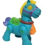 Musical Walking Moving Pony Horse with Light & Sound Battery Operated Toy for Toddlers Kids for Multi Colour thumbnail 3