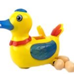 Musical Electric Lay Eggs Duck Toys For Kids and Boys - Battery Operated With Light and Music Sound Toy Vehicles car thumbnail 3