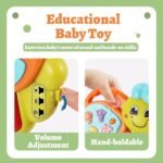 TOEY PLAY Baby Toy with Caterpillar for 12+ Months, Musical Piano Keyboard with Songs, Lights and Animal Sounds, Interactive Toys for Early Learning, Gifts for Little Kids, Boys, Girls 1 Year thumbnail 4