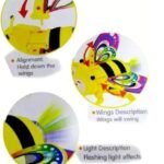 Battery Operated Light Sound Musical Crawling Bee Toy for Toddler Kids Boys Girls thumbnail 5