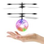 Hand Control Flying Ball with Motion Sensors, 3D Lights, Gravity Sensor, Multi Infrared Induction RC LED Light Helicopter Toy, USB Rechargeable Crystal Ball, Luminous Colorful Hovering Flying Ball for Boys and Girls, Indoor/Outdoor Kids Toy thumbnail 2