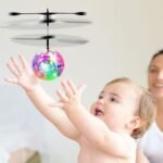 Hand Control Flying Ball with Motion Sensors, 3D Lights, Gravity Sensor, Multi Infrared Induction RC LED Light Helicopter Toy, USB Rechargeable Crystal Ball, Luminous Colorful Hovering Flying Ball for Boys and Girls, Indoor/Outdoor Kids Toy thumbnail 3