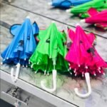Small Kids Cartoon Umbrella – Multicolor, Random Shape & Design, Lightweight & Compact thumbnail 3