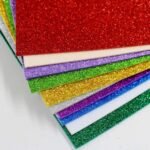 10PCS Glitter Foam Sheets – Premium A4 EVA Craft Adhesive Glitter Paper for DIY, Scrapbooking & School Projects thumbnail 2