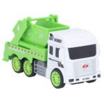 Toy Garbage Truck – Green Recycling Sanitation Vehicle with Real Sliding Action | Inertial Plastic Dumper Truck for Kids to Learn Waste Classification and Environmental Awareness thumbnail 2