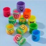 Pack of 12 Magic Slinky Spring Finger Fidget Toys – Stress Relief Sensory Toy for Kids & Adults, Fun Party Favors and Learning Activity, Multicolor thumbnail 3