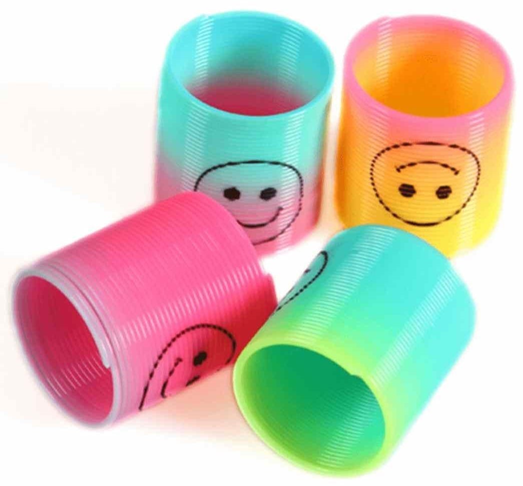Pack of 12 Magic Slinky Spring Finger Fidget Toys – Stress Relief Sensory Toy for Kids & Adults, Fun Party Favors and Learning Activity, Multicolor - Image 2