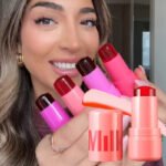 Pack 4 Milk Makeup Blush High Pigment Jelly Tint, Refreshing & Hydrating Long-lasting Colour Jelly Tint (Random color) thumbnail 1