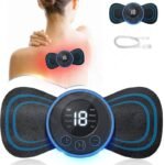 Rechargeable EMS Butterfly Massager | Electronic Muscle Stimulator | Portable Body Massage Pad | Pain Relief & Muscle Relaxation Device thumbnail 3
