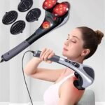 Blue Idea Full Body Handheld Double Head Massager With Infrared Heat Technology For Muscle Relief Relaxation And Circulation thumbnail 1
