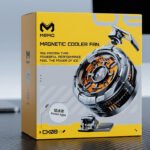 MEMO CX08 Pro Mobile Cooling Fan 25W Semiconductor Phone Cooler – Fast Cooling Gaming Radiator for Android & iPhone ~ Magnetic Support thumbnail 1