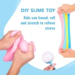 Colorfull Slime 200ml pack of 3 different colors mix colors thumbnail 4