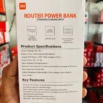 Mi Router Power Bank UPS – 12V/9V WiFi Router Backup Battery for PTCL, StormFiber & Fiber Modems (Without Adapter) thumbnail 4