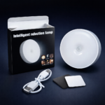 Intelligent Induction Lamp – Smart Motion Sensor Rechargeable Wireless Night Light l Sensor With Button thumbnail 3