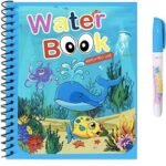 Magic Water Coloring Book for Kids – Reusable Drawing & Painting Fun (Random Colors & Designs) thumbnail 2