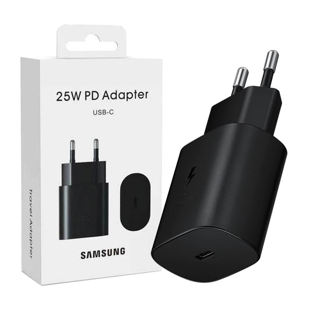 Samsung Original 25W Type-C PD Fast Charging Wall Charger Adapter for Mobile Phones