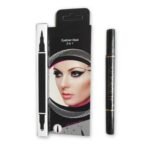 2-in-1 Waterproof Eyeliner & Stamp Liner Pen – Dual-Sided Matte Black Liquid Eyeliner with Precise Felt Tip and Winged Design Seal thumbnail 1