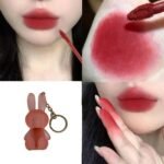 Cute Rabbit Keychain Lipgloss – Adorable, Portable & Hydrating Lip Care with Glossy Shine (Pack of 3) thumbnail 2