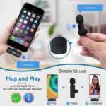 K11 2 IN 1 Collar Wireless Microphone Iphone/Android & Type C Supported thumbnail 2