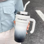 780ml Premium Stainless Steel Tumbler Elegant Design Double Wall Insulated Leakproof Travel Mug For Hot And Cold Drinks | Random Color thumbnail 4