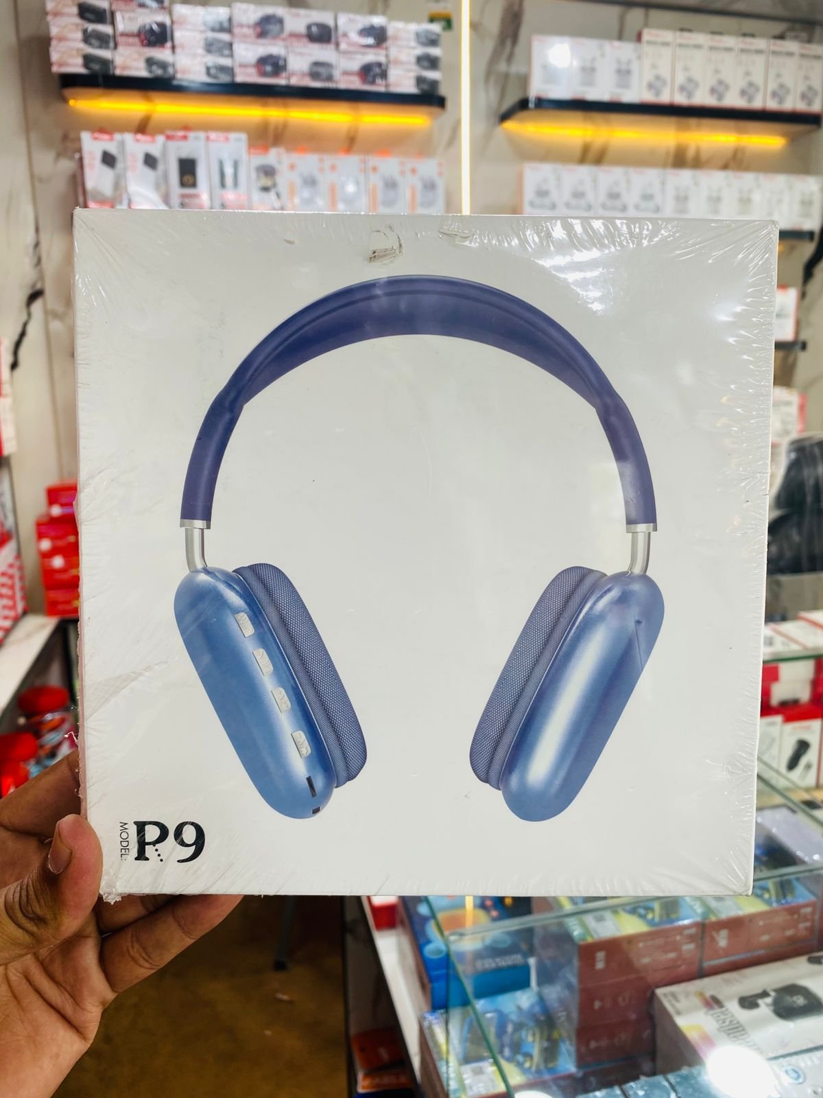P9 Wireless Bluetooth Headphones – Fidelity Stereo Sound with Foldable Design, Soft Cushion Comfort, and Multi-Mode Playback ( Mix Color) - Image 4